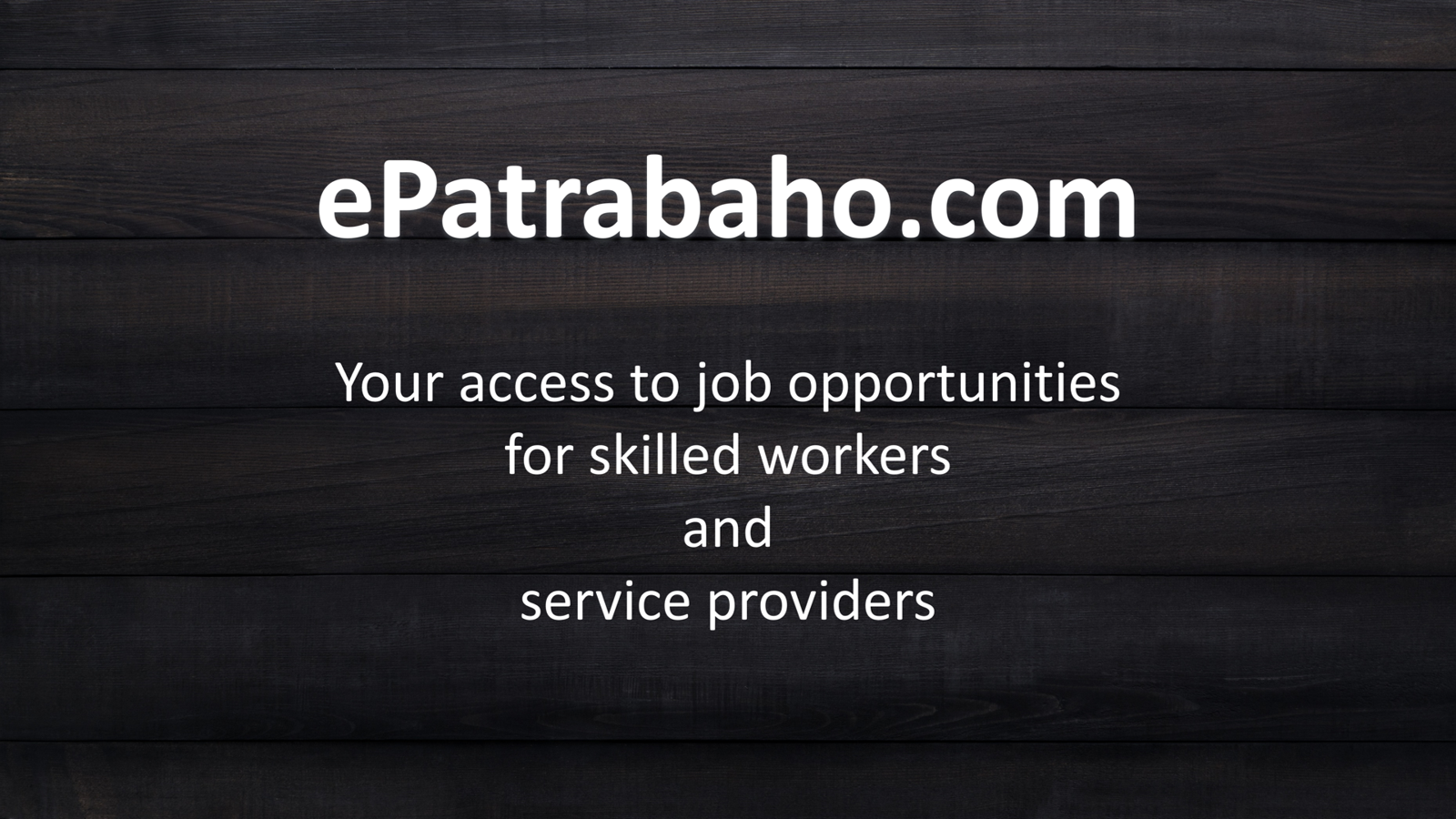 E-Patrabaho